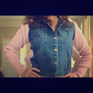 Cotton Pink Jean Jacket